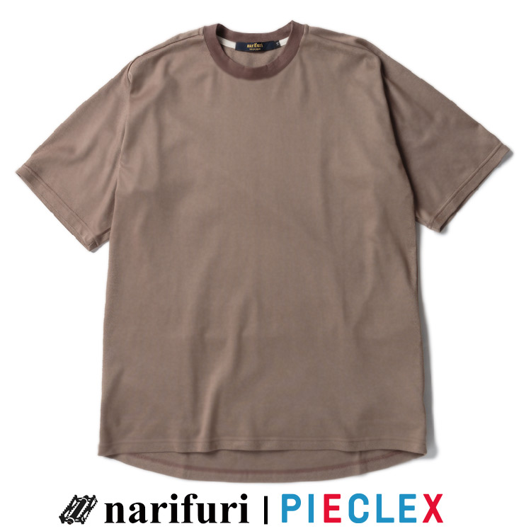 narifuri × ピエクレックス バックポケットTシャツ